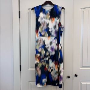 18W Calvin Klein watercolor dress